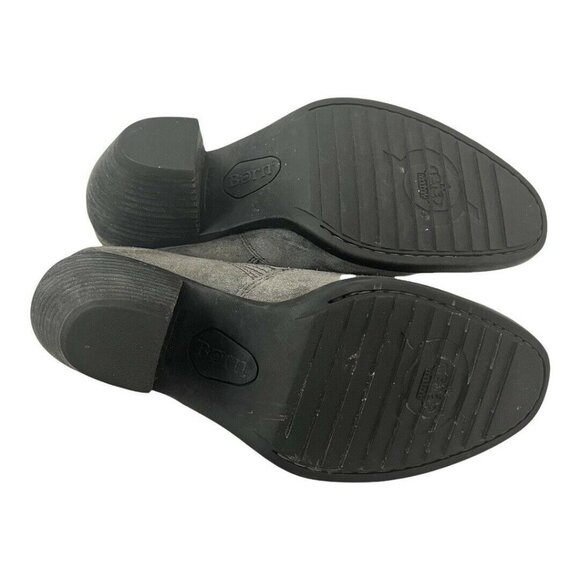 Born Women's Size 6.5 Fredrika Bootie F52542 Gray Suede Ankle Boot - Picture 6 of 9